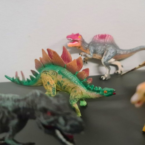 Kruzzel 19745 Pohyblivé figurky 6 ks Dinosauři