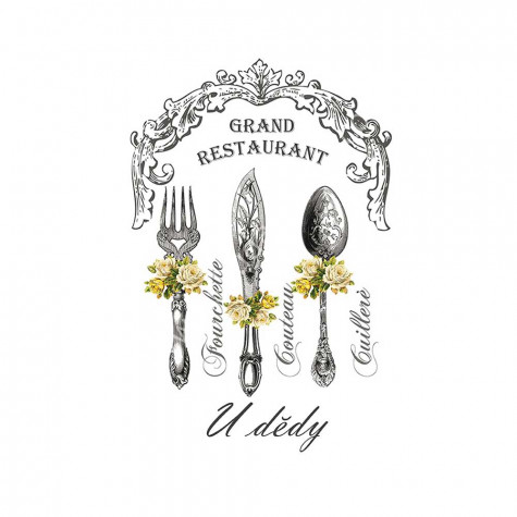 Zástěra - Grand restaurant u dědy ~ 2