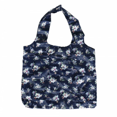 Albi Skládací taška - Modrá květina