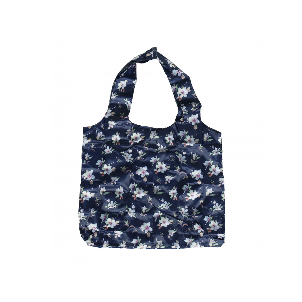 Albi Skládací taška - Modrá květina