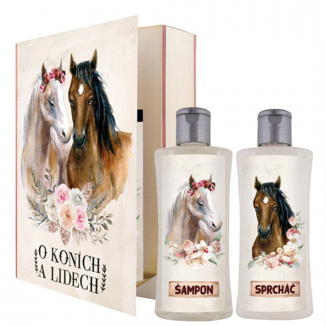 Dárková kosmetika - Kniha O koních a lidech