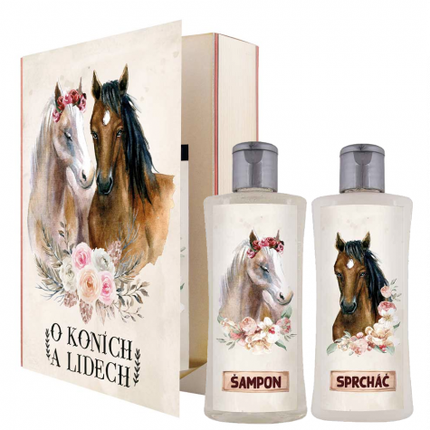 Dárková kosmetika - Kniha O koních a lidech ~ 1