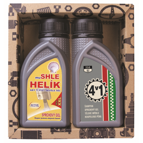 Kosmetický balíček pro muže - 2x sprchový gel 250 ml ~ 1