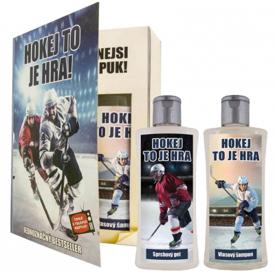 Dárková kosmetika -  Kniha pro hokejistu