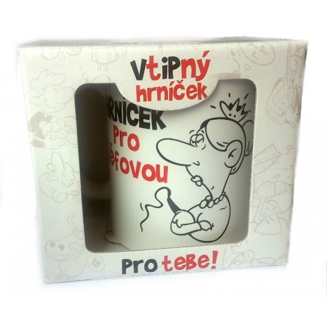 Vtipný hrnek - Pro šéfovou ~ 2