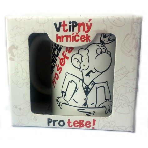 Vtipný hrnek - Pro šéfa