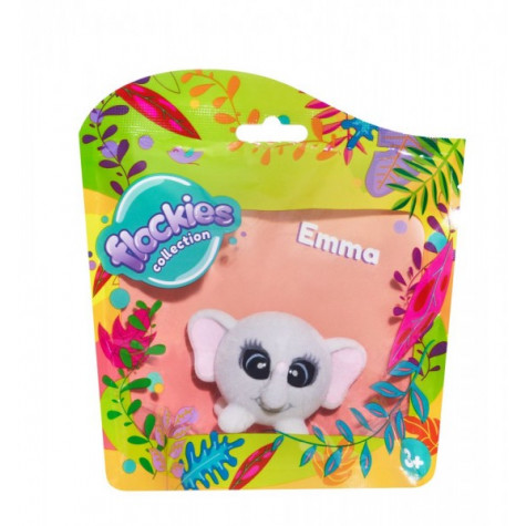 TM Toys Zvířátko Flockies Slon Emma 4cm