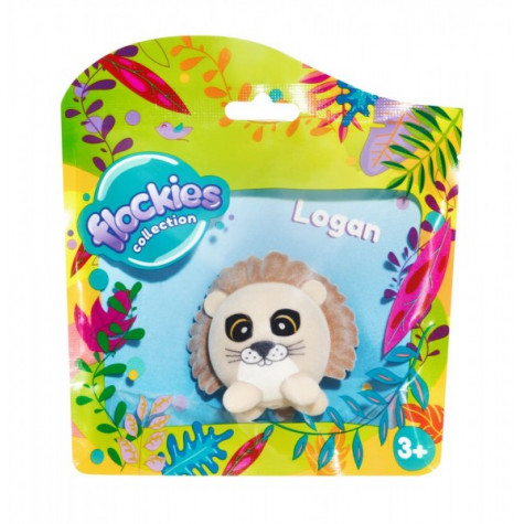 TM Toys Zvířátko Flockies Lev Logan 4cm ~ 2