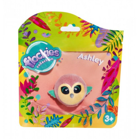 TM Toys Zvířátko Flockies Papoušek Ara Ashley 4cm