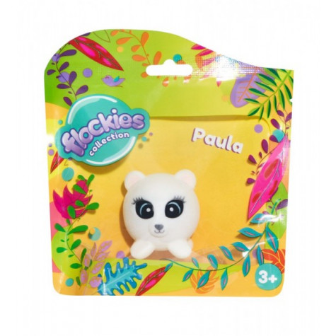 TM Toys Zvířátko Flockies Lední medvěd Paula 4cm