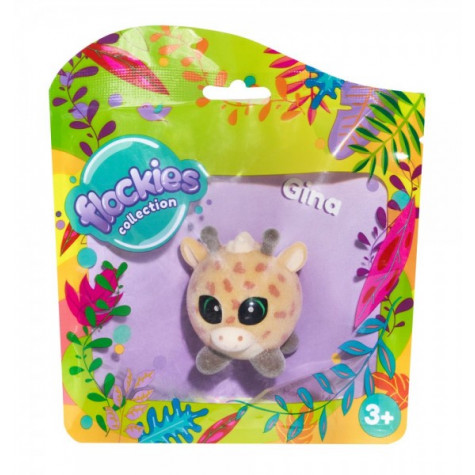 TM Toys Zvířátko Flockies Žirafa Gina 4cm ~ 2