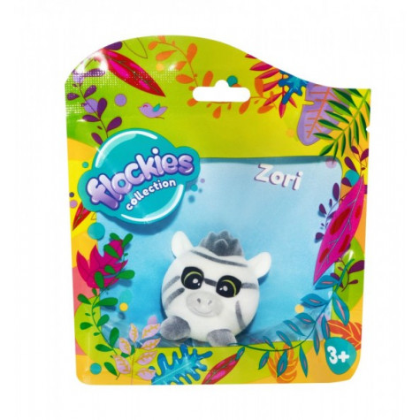 TM Toys Zvířátko Flockies Zebra Zori 4cm