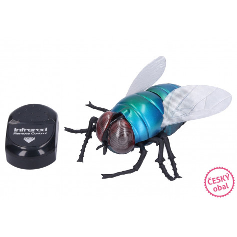 Moucha obří RC na dálkové ovládání 11 cm ~ 1