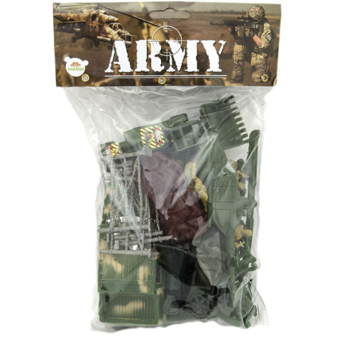 Sada vojáci s doplňky plast CZ design menší balení ~ 3