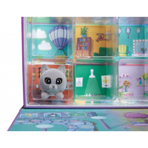 TM Toys Hotel Flockies pro zvířátka + 2 exluzivní zvířátka orel a vlk ~ 6