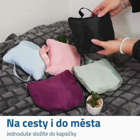 Voděodolný skládací batoh - růžový ~ 5