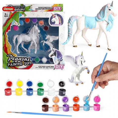 Set na vybarvení jednorožce 2 ks ~ 1