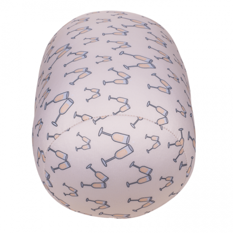Polštář za hlavu oválný - Skleničky ~ 2