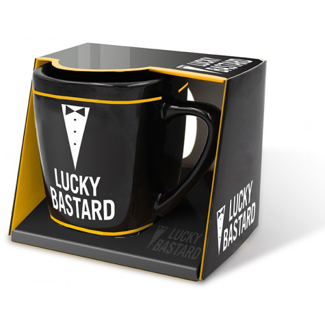 Nekupto Dárkový hrnek - Lucky Bastard ~ 2