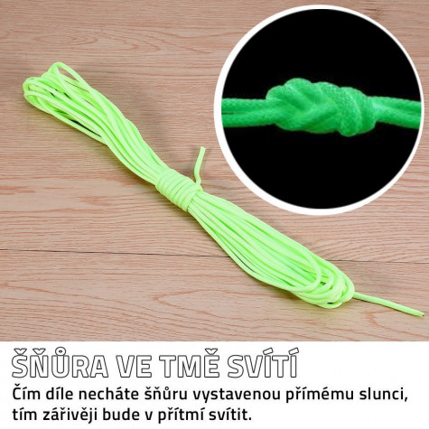 Svítící šňůra 5 metrů ~ 4