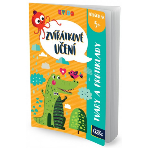 Albi Kvído - Zvířátkové učení - Tvary a protiklady 5+ ~ 1