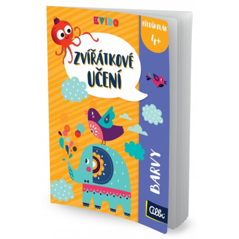 Albi Kvído - Zvířátkové učení - Barvy 4+ ~ 1