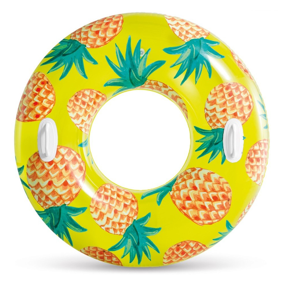 Intex 56261 Nafukovací kruh Tropické ovoce 107cm - ananasy
