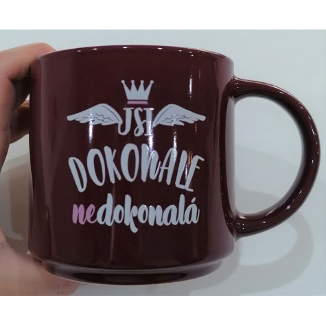 Nekupto Vtipný hrnek 350 ml - Jsi dokonale nedokonalá ~ 2