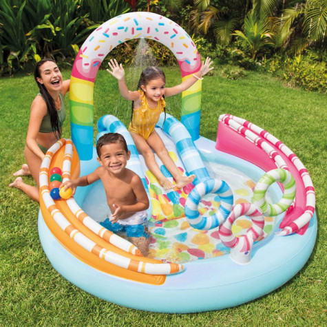 Intex 57144 Nafukovací hrací centrum Candy Fun 170x168x122 cm ~ 3