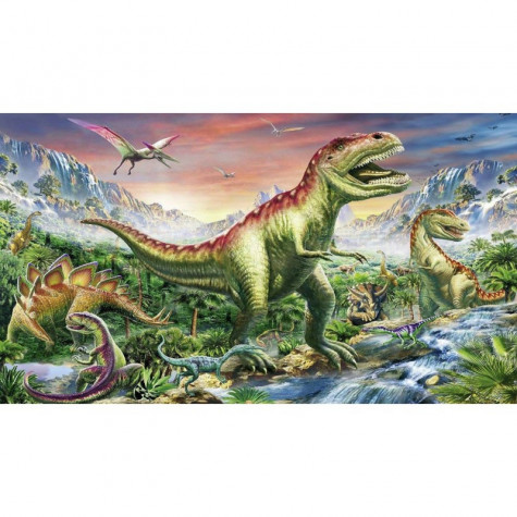 Diamantový obrázek malování 30x40cm - T-Rex a dino svět