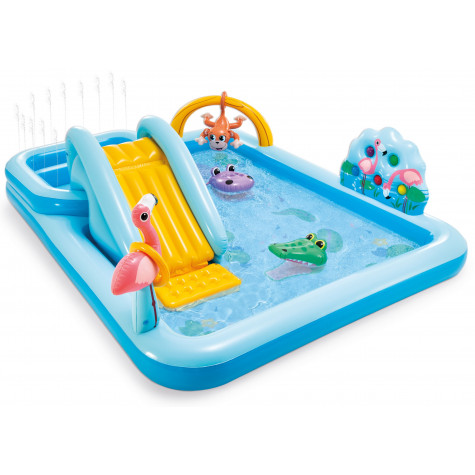 Intex 57161 Hrací centrum Jungle Adventure 257x207x84 cm ~ 2