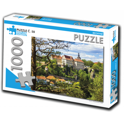 TOURIST EDITION Puzzle Bechyně 1000 dílků (č.50)