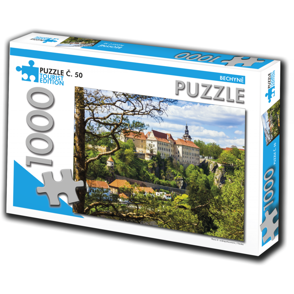 TOURIST EDITION Puzzle Bechyně 1000 dílků (č.50)