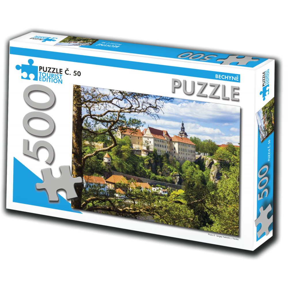 TOURIST EDITION Puzzle Bechyně 500 dílků (č.50)
