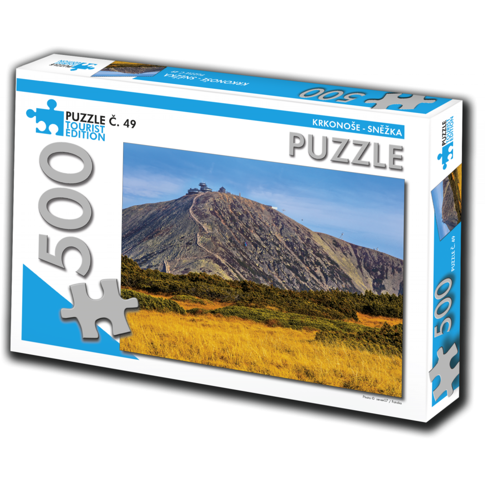 TOURIST EDITION Puzzle Krkonoše, Sněžka 500 dílků (č.49)