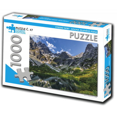 TOURIST EDITION Puzzle Vysoké Tatry, Dolina Zeleného plesa 1000 dílků (č.47)