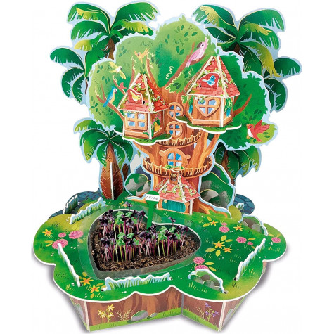 EDUCA Kreativní sada 3D Dream Gardens: Dům na stromě 2v1 ~ 1