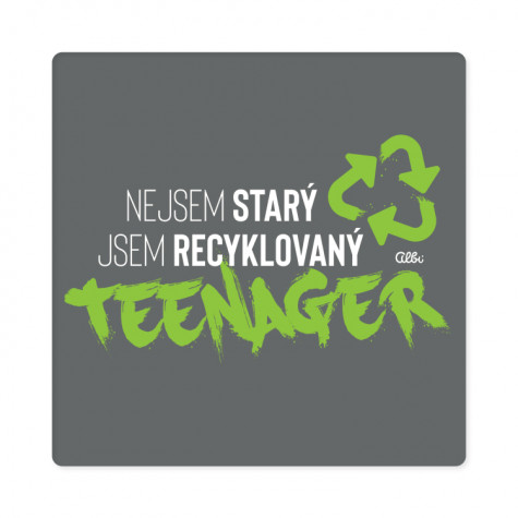 Albi Pánské tričko - Recyklovaný teenager - XL