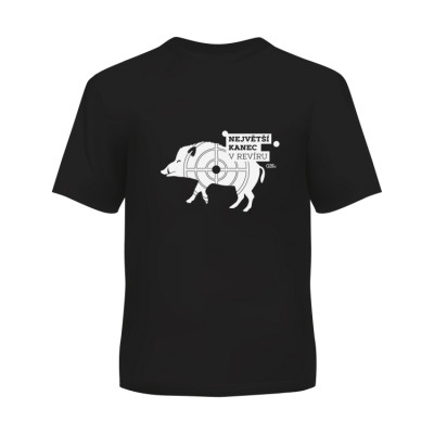 Albi Pánské tričko - Největší kanec - XL