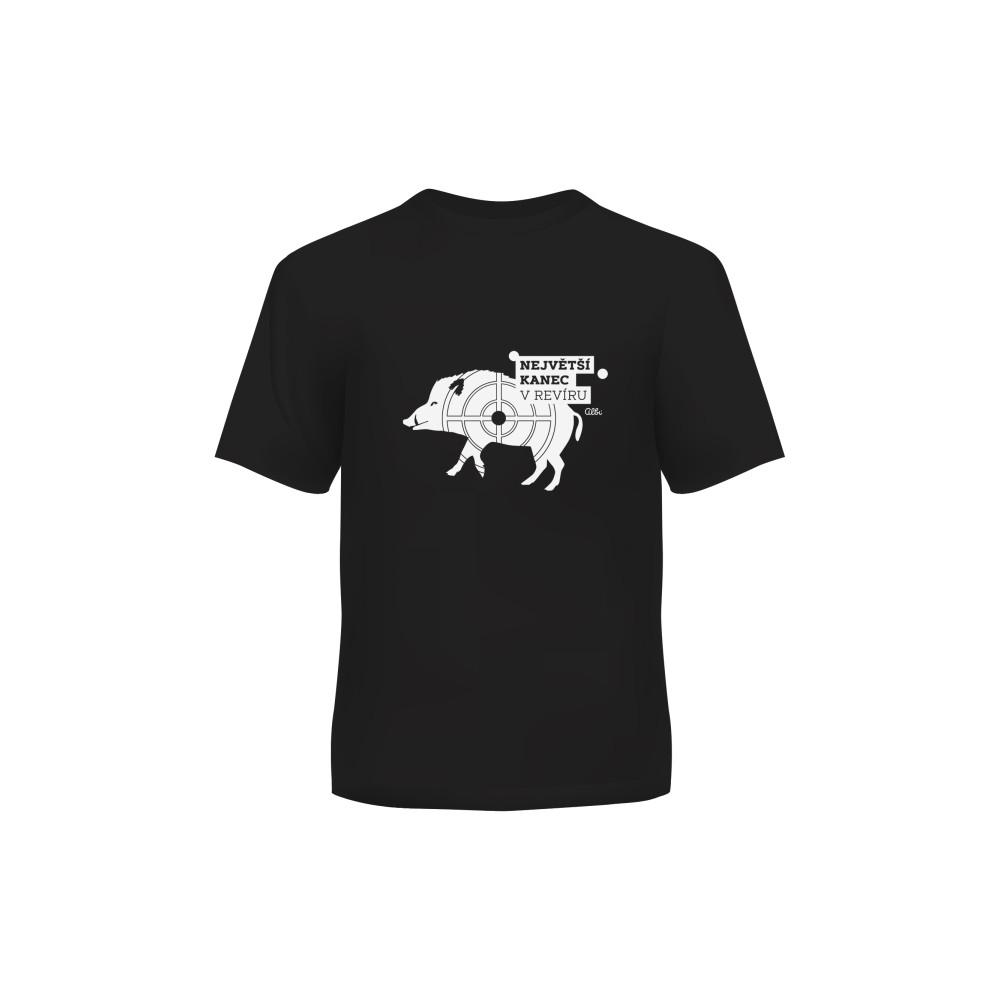 Albi Pánské tričko - Největší kanec - XL