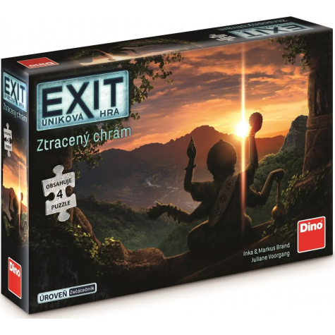 Dino Exit úniková hra s puzzle: Ztracený chrám ~ 1