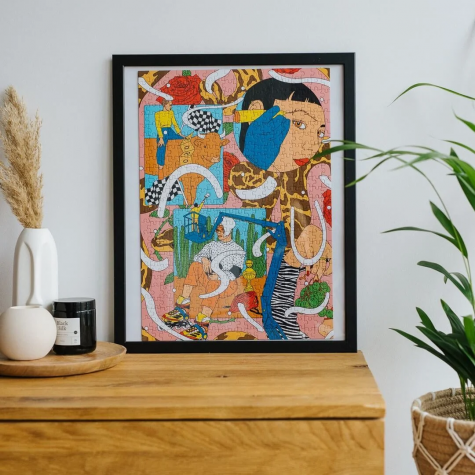 TREFL Puzzle UFT Velvet Soft Touch: Žádná bolest, žádné malby 500 dílků ~ 4