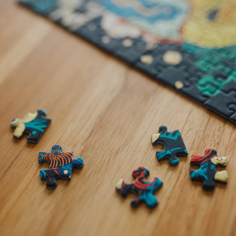 TREFL Puzzle UFT Velvet Soft Touch: Tygrův šlofík 500 dílků ~ 6