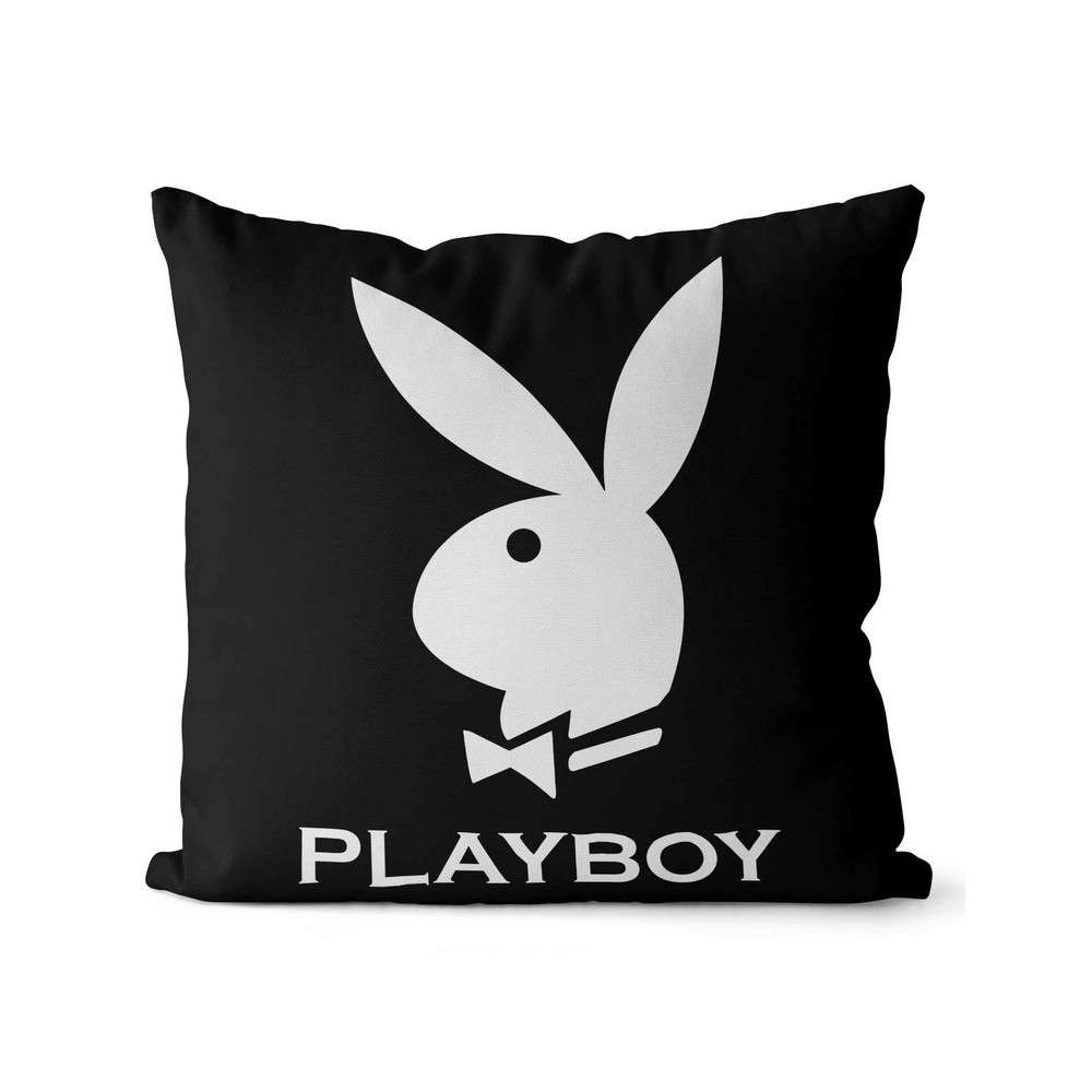 Polštář 40 x 40 cm - Playboy black