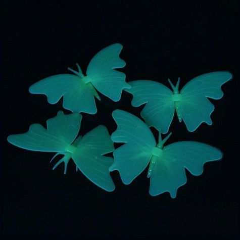 Svítící motýlci 4 ks