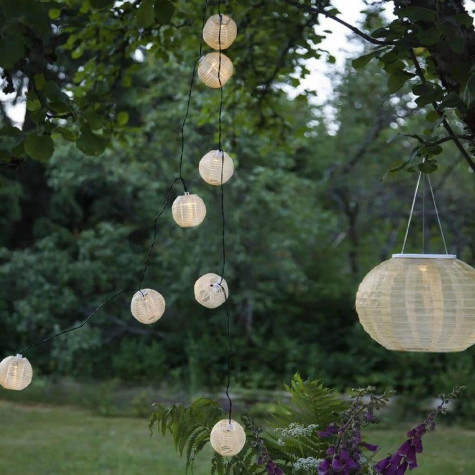 Solární LED řetěz - lampiony ~ 5