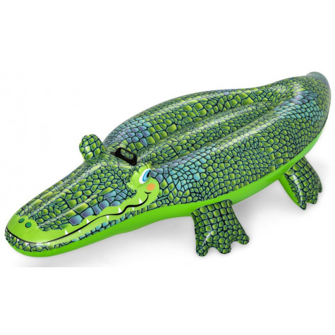 Bestway 41477 Krokodýl nafukovací s úchytem 152x71cm ~ 1