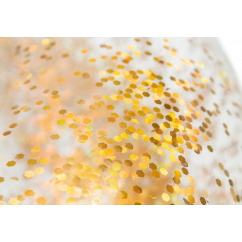 Intex 56274 Kruh nafukovací Sparkling glitter - zlatý