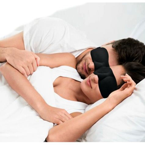 Maska na spaní černá