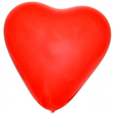Wiky Balónek nafukovací 26 cm srdce - 10 ks